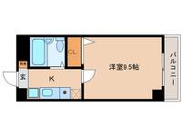 京都府木津川市木津(マンション)の賃貸物件の間取り