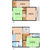 奈良県奈良市三条栄町(一戸建)の賃貸物件の間取り