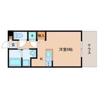 奈良県生駒郡安堵町大字笠目(アパート)の賃貸物件の間取り