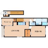 奈良県北葛城郡王寺町畠田8丁目(アパート)の賃貸物件の間取り