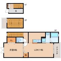 レジデンス西九条の間取り