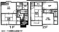 広島県福山市千代田町2丁目(一戸建)の賃貸物件の間取り