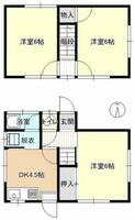 広島県福山市奈良津町2丁目(一戸建)の賃貸物件の間取り