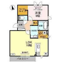 コンフォートあかつき Bの間取り