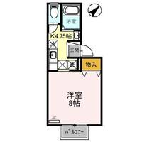 コムサデセジュールⅡの間取り