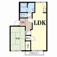 フレグランス・オカ201の間取り