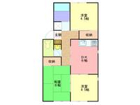 長野県長野市三輪8丁目(アパート)の賃貸物件の間取り