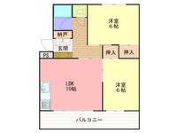 長野県長野市大字長野横沢町(マンション)の賃貸物件の間取り