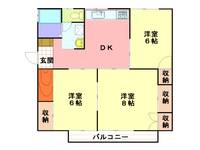 長野県長野市上松2丁目(アパート)の賃貸物件の間取り