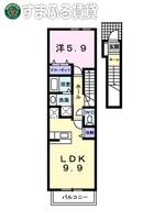 物件の間取り画像