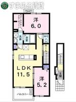 物件の間取り画像