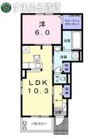 シャルム101の間取り