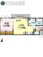 ロイヤル岡崎柱の間取り