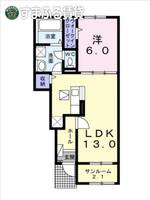 物件の間取り画像