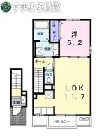アルコ イーリス202の間取り