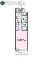 ベル フルール303の間取り