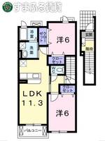 物件の間取り画像