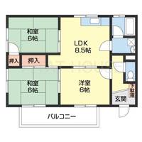 Villa鷹匠12の間取り