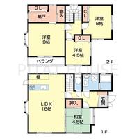 物件の間取り画像