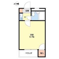 ラ・フォーレ黒田407の間取り