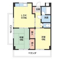 グリーンフル小雑賀の間取り