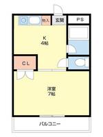 サンパレス501の間取り