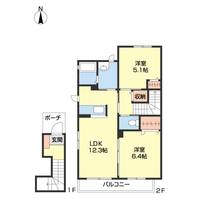 物件の間取り画像