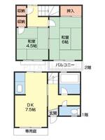 物件の間取り画像