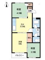 物件の間取り画像