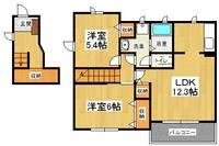 ガーデンハウスTADA Aの間取り