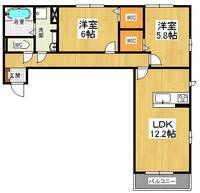 物件の間取り画像