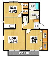 物件の間取り画像