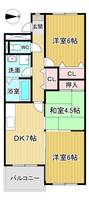 物件の間取り画像