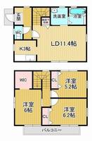 物件の間取り画像