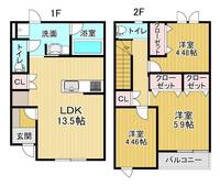 物件の間取り画像
