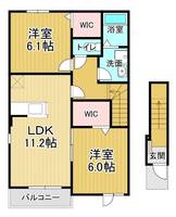 物件の間取り画像