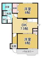 物件の間取り画像