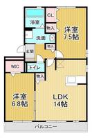 物件の間取り画像