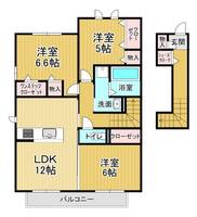 物件の間取り画像