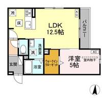 静岡県掛川市上西郷(アパート)の賃貸物件102の間取り