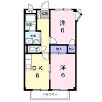 静岡県焼津市小土(アパート)の賃貸物件101の間取り