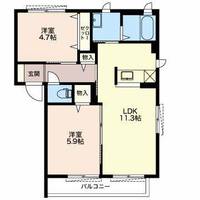 物件の間取り画像