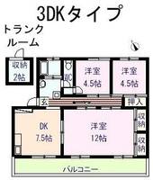 物件の間取り画像