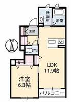 物件の間取り画像