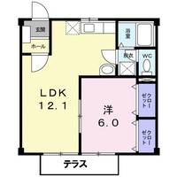 SUNNYコ・アBの間取り