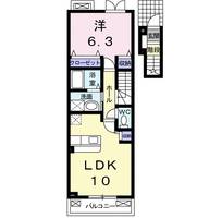 物件の間取り画像