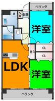 物件の間取り画像