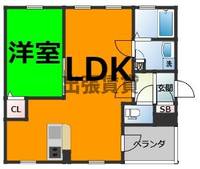 Leo Aries 大曽根の間取り