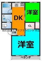 コーポラス糸の間取り