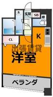 プラウランド名駅の間取り